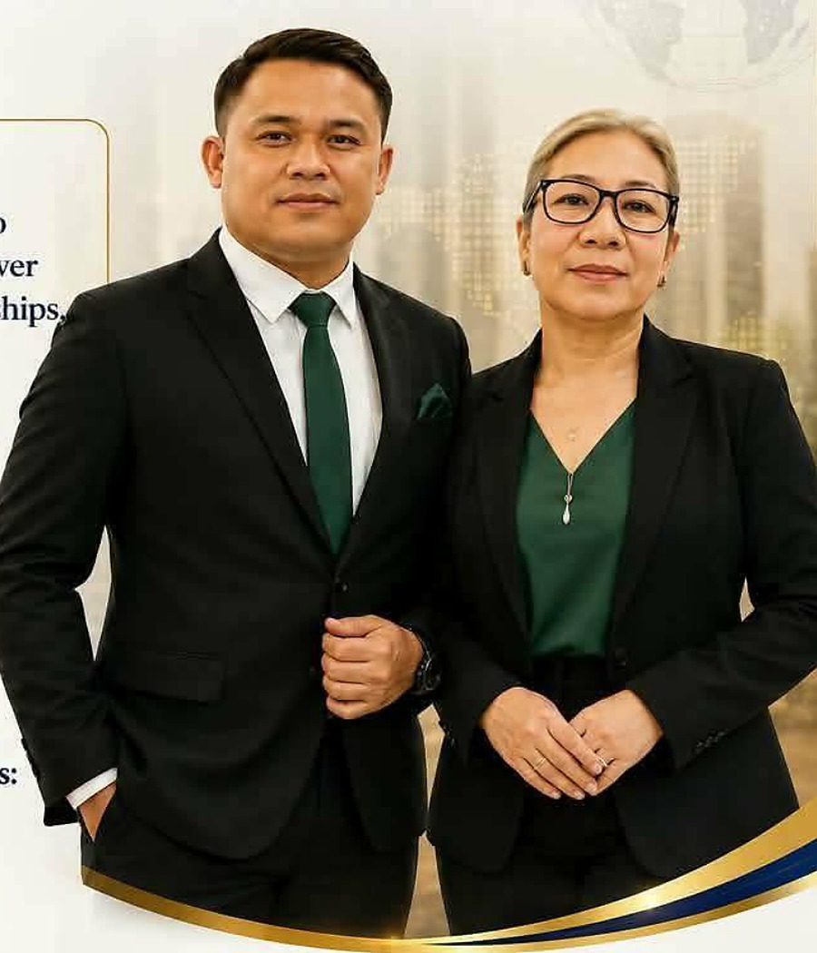 AGN founders Rey M. Malinao and Precila S. Santos